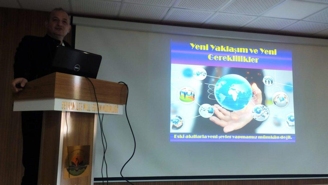  Doç. Dr. Murat KOÇ tarafından ''Yılmaz Çalışanlar ve Çevik Takımlar Yaratmak'' konulu eğitim düzenlendi.