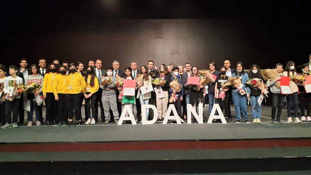 Çukurova Üniversitesi Kongre Merkezi'nde 16. TÜBİTAK 2204-B Ortaokul Öğrencileri Araştırma Projeleri Yarışması Adana Bölge Finali düzenlendi.