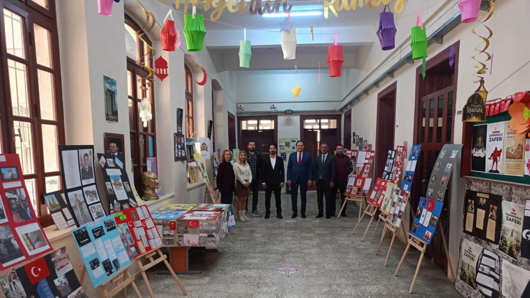 İlçe Milli Eğitim Müdürümüz Sayın Murat ÇELİK;  İhsan Sabancı MTAL' de düzenlenen 