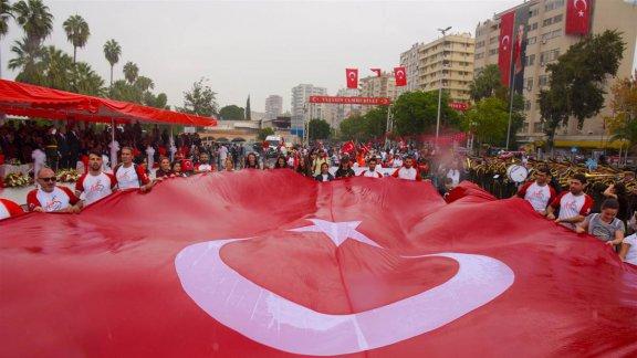 Cumhuriyetin 94. Kuruluş Yıldönümü, Adanada Coşkuyla Kutlandı