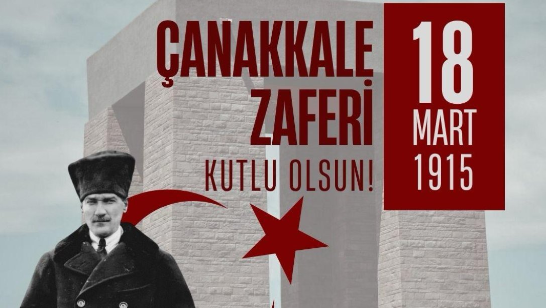 Bir Destandır Çanakkale  Başta Gazi Mustafa Kemal Atatürk olmak üzere bağımsızlık uğruna canını ortaya koyan kahraman şehitlerimizi ve gazilerimizi rahmet, minnet ve saygıyla anıyorum.