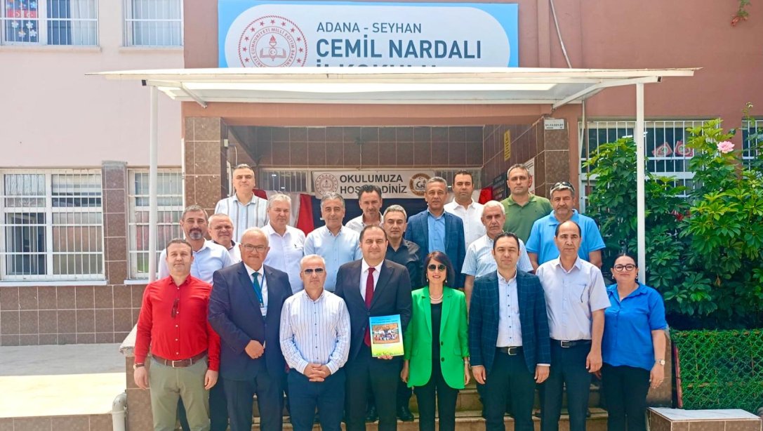İlçe Milli Eğitim Müdürümüz Sayın Murat ÇELİK; Cemil Nardalı İlkokulu'nun 