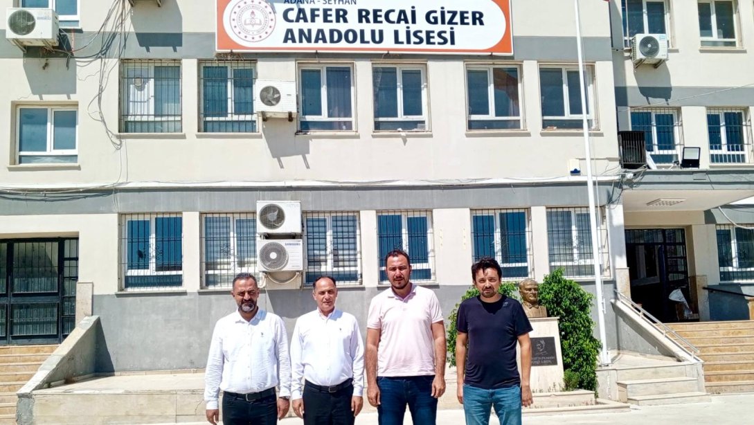 Şube müdürlerimiz;  Şehit Fettah Çevikoğlu Ortaokulu  Şehit Ercan Sanca İlkokulu  Cafer Recai Gizer Anadolu Lisesi'ni ziyaret ederek özveriyle çalışan idarecilerimizle bir araya geldi.