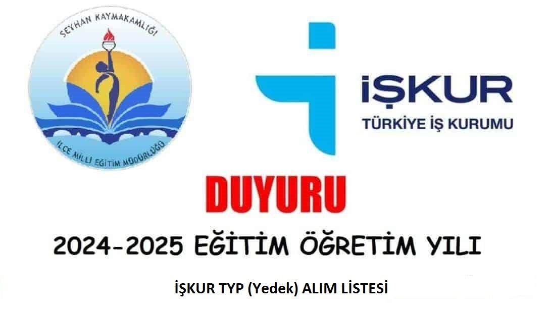 İŞKUR TYP Personeli Evrak Teslimi (Yedek Liste-1)